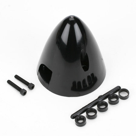 DUBRO 4 PIN SPINNER: 2-1/2",BL