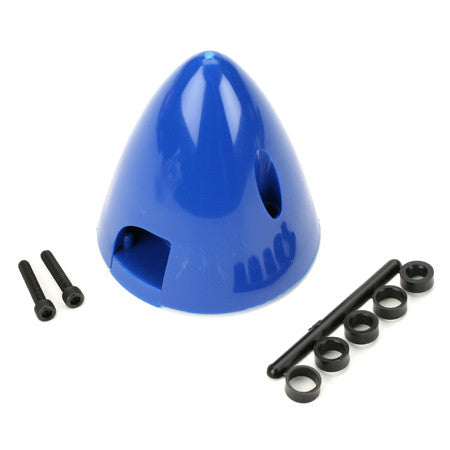 DUBRO 4PIN SPINNER: 2 1/2",BL