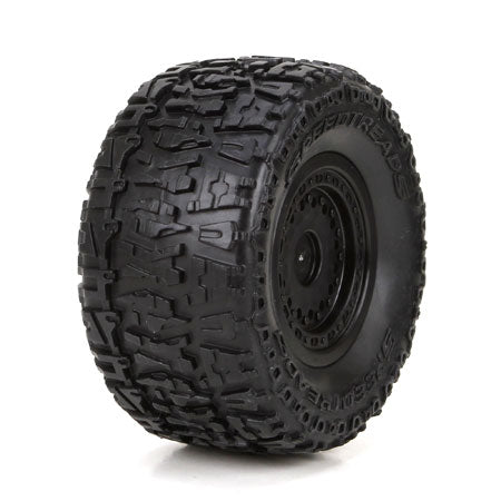 ECX F/R TIRE 1/18 4WD RUCKUS