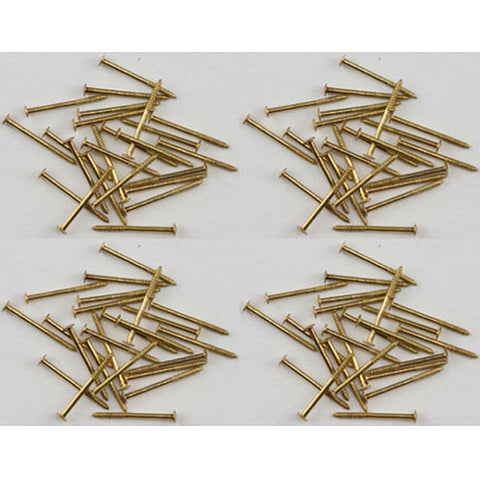 MINI NAILS 0.375" BRASS