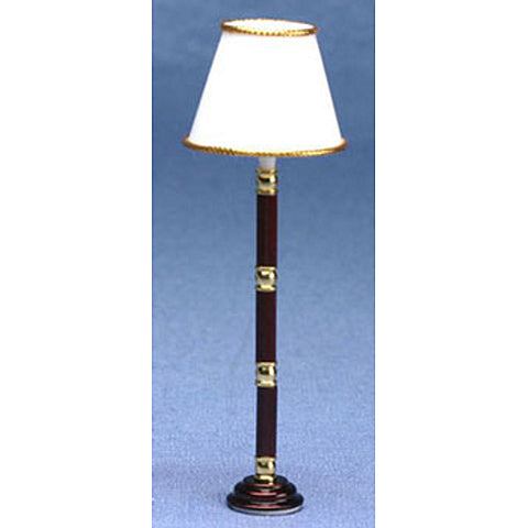 FLOOR LAMP STAINED BASE