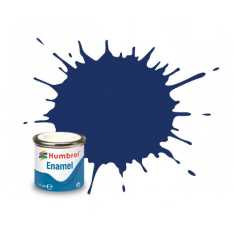 HUMBROL 14ml. Enamel Gloss Midnight Blue