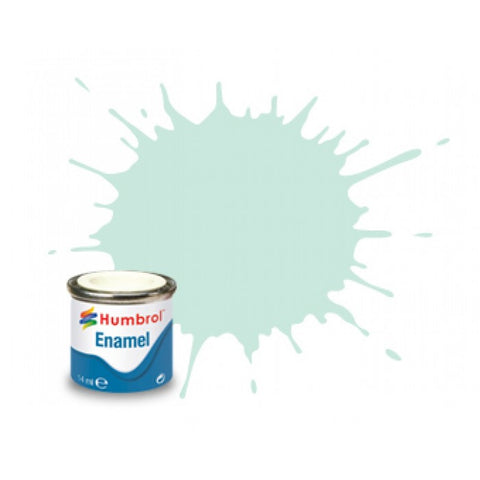 HUMBROL 14ml. Enamel Matte Duck Egg Blue
