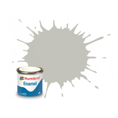 HUMBROL 14ml. Enamel Matte Camouflage Grey