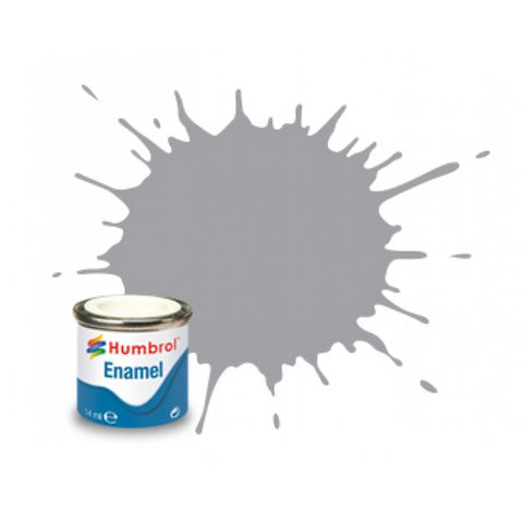 HUMBROL 14ml. Enamel Gloss Pale Grey