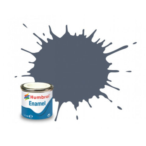 HUMBROL 14ml. Enamel Matte Navy Blue