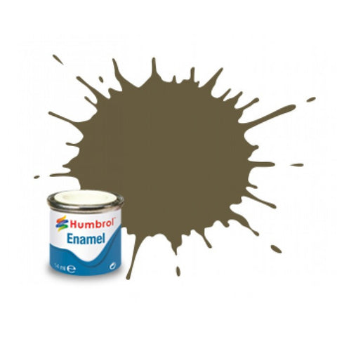 HUMBROL 14ml. Enamel Matte Light Olive