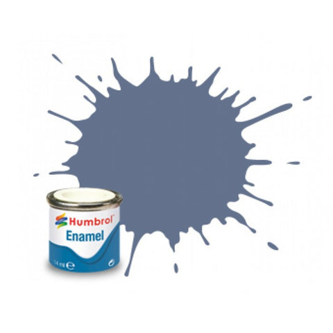 HUMBROL 14ml. Enamel Matte RAF Blue