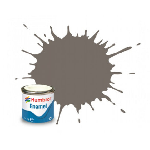 HUMBROL 14ml. Enamel Matte Dark Slate Grey