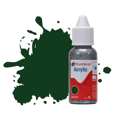 HUMBROL 14ml Acrylic Brunswick Gloss