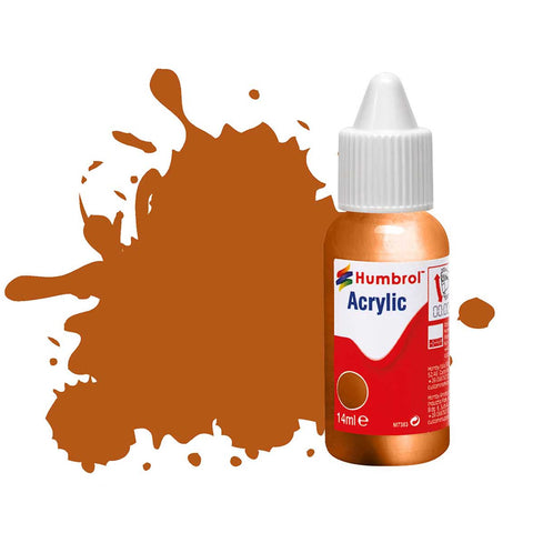 HUMBROL 14ml Acrylic Bronze Metallic