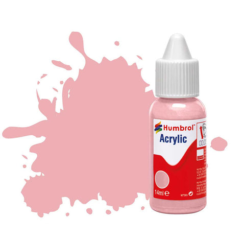 HUMBROL 14ml Acrylic Pink Matt