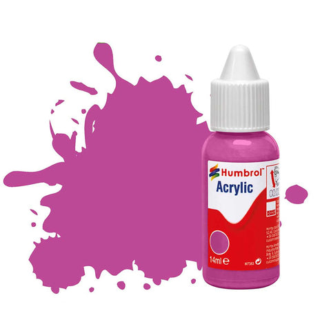 HUMBROL 14ml Acrylic Magenta Matt