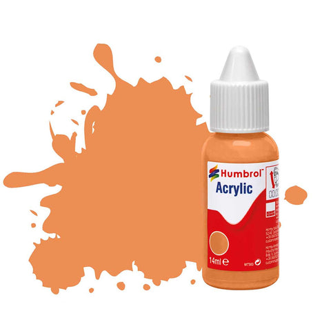 HUMBROL 14ml Acrylic Flesh Matt