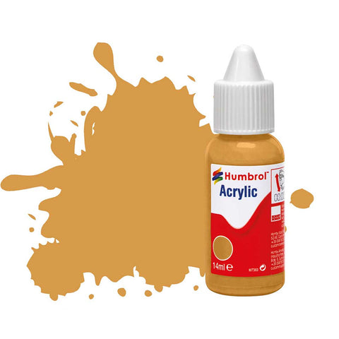 HUMBROL 14ml Acrylic Sand Matt