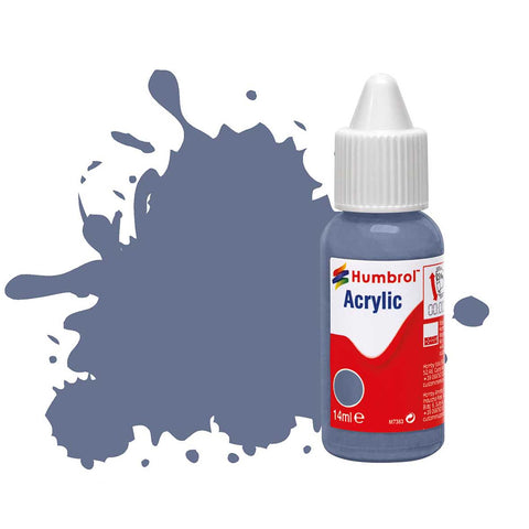 HUMBROL 14ml Acrylic RAF Blue Matt