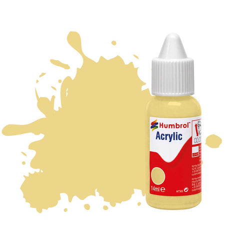 HUMBROL 14ml Acrylic Cream Matt