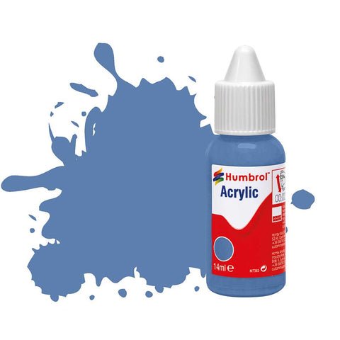 HUMBROL 14ml Acrylic WWI Blue Matt