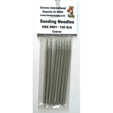 HOBBY STIX 150 Grit Coarse Sanding Needles (8/Bag)