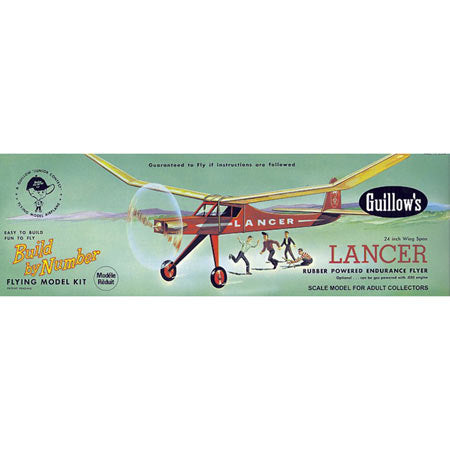 GUILLOWS 24" Wingspan Lancer Kit