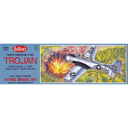 GUILLOWS 16" Wingspan T28D Trojan Kit