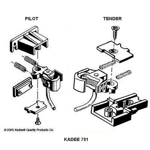 G BACHMAN 2-8-0 COUPLER