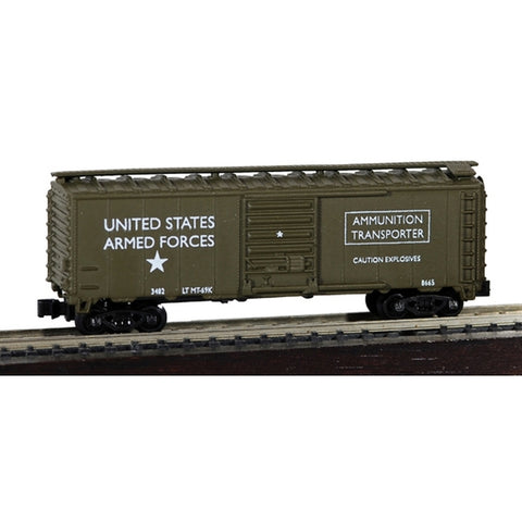 N US ARMY 40' BOX CAR #61244