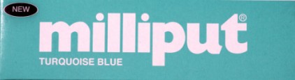 MILLIPUT Turquoise Blue 2-Part Self Hardening Putty