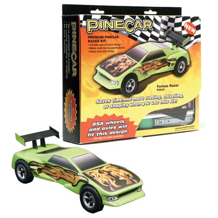 PINECAR Premium Car Kit, Furious Racer