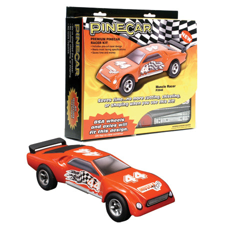 PINECAR Premium Car Kit, Muscle Racer