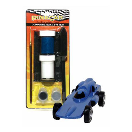 PINECAR PAINT KIT COOL BLUE
