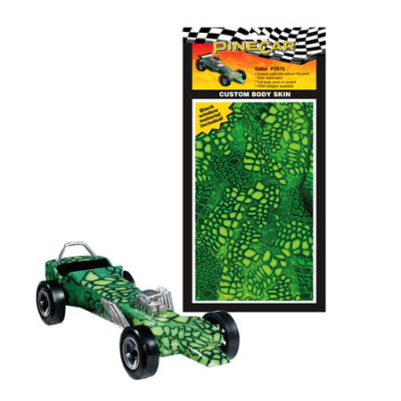 PINECAR Body Skin Custom Transfer, Gator