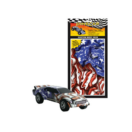 PINECAR Body Skin Custom Transfer, Freedom Flag