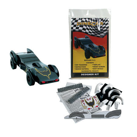PINECAR Designer Car Kit, Batcar