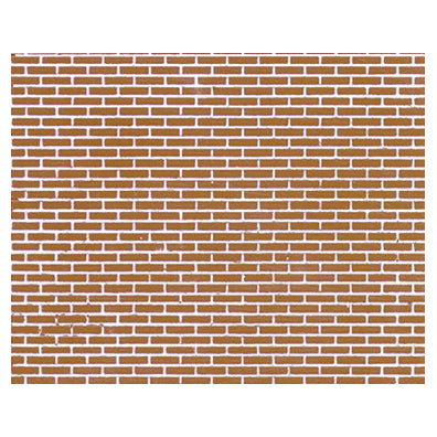 ABS G SCALE RED BRICK