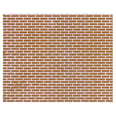ABS G SCALE RED BRICK