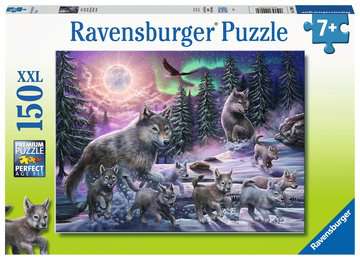 150-PIECE Northern Wolves PUZZLE