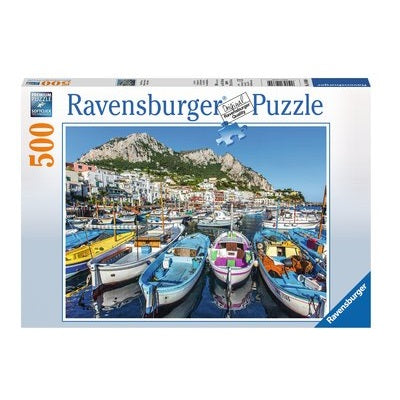 500-PIECE Colorful Marina PUZZLE