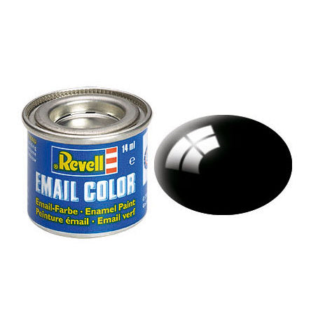 REVELL 14ml Enamel Black Gloss