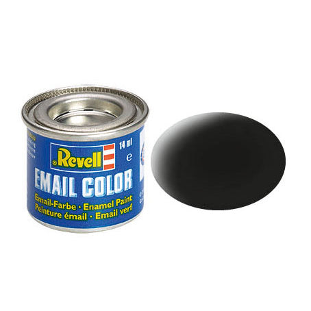 REVELL 14ml Enamel Black Mat