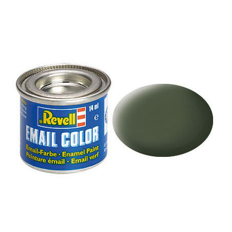 REVELL 14ml Enamel Bronze Green Mat