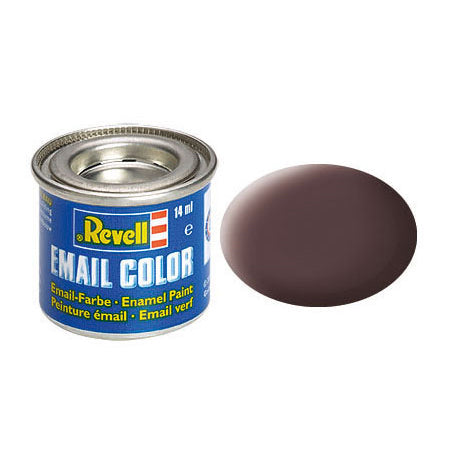 REVELL 14ml Enamel Leather Brown Mat