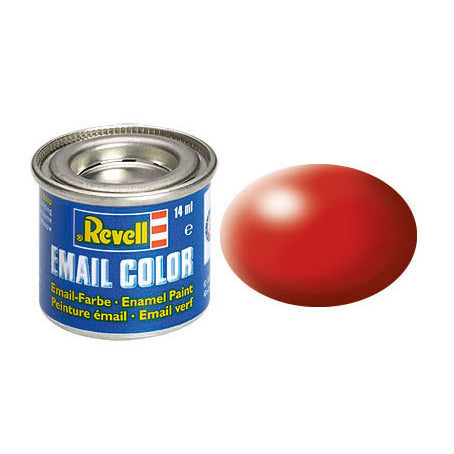 REVELL 14ml Enamel Fiery Red Silk