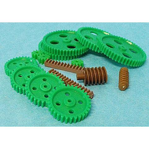 STEVENS Assorted Large Plastic Motor Gears (16pcs)