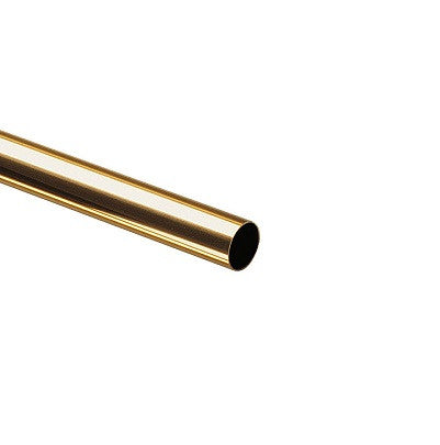 BRASS TUBE 1/2" x 12"