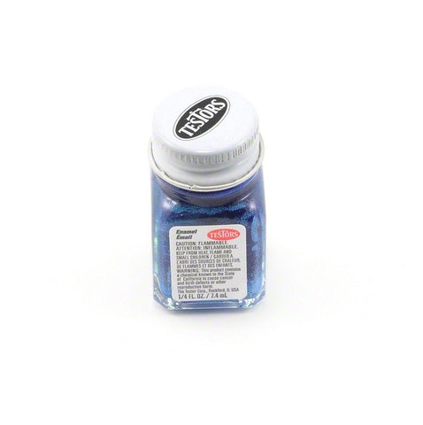 TESTORS 1/4oz. Bottle Finishing Enamel Gloss Dark Blue