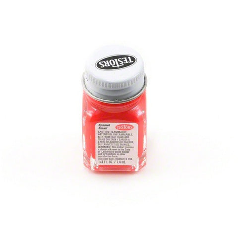 TESTORS 1/4oz. Bottle Finishing Enamel Flat Red