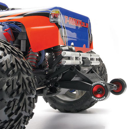 TRAXXAS RED WHEELIE WHEELS