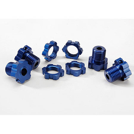 TRAXXAS BLUE REVO 17MM HUBS