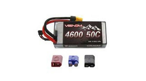 VENOM LIPO 7.4V 2S 4600mah 50C W/ UNI-2.0